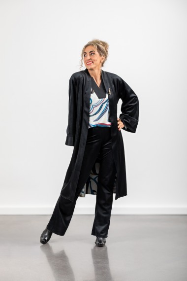 Abrigo kimono Bacall
