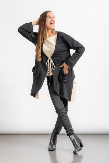 Chaqueta bicolor Lazza