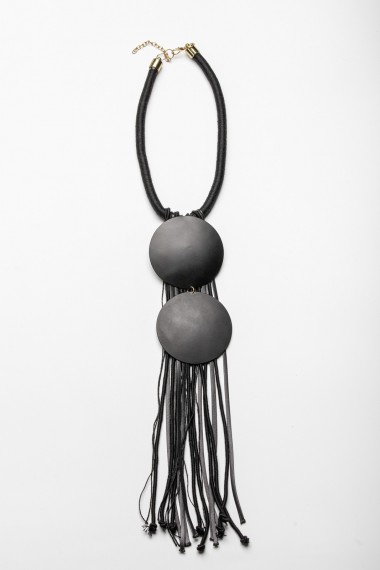 Collar Círculos negros