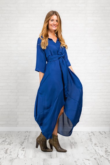 Vestido Deva Azul Klein
