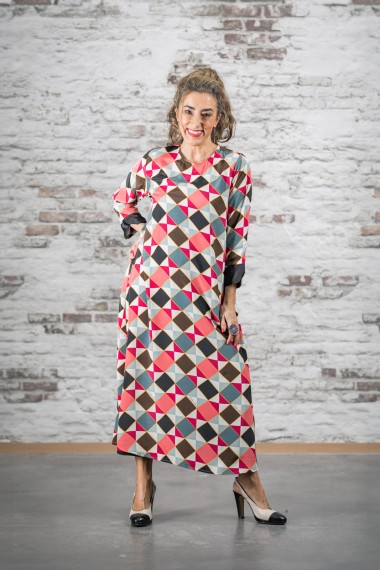Vestido reversible Addario...