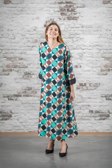 Vestido reversible Addario...