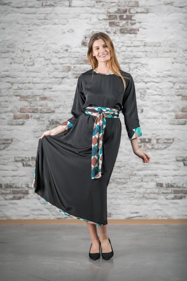 Vestido reversible Addario...